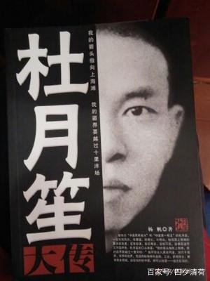 杜月笙大傳(出書版)