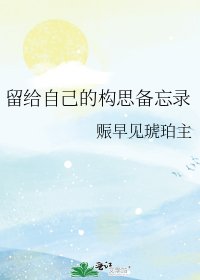 留给自己的构思备忘录