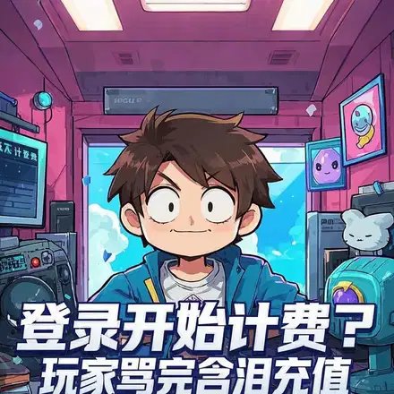《登录开始计费?豌家骂完喊泪充值》